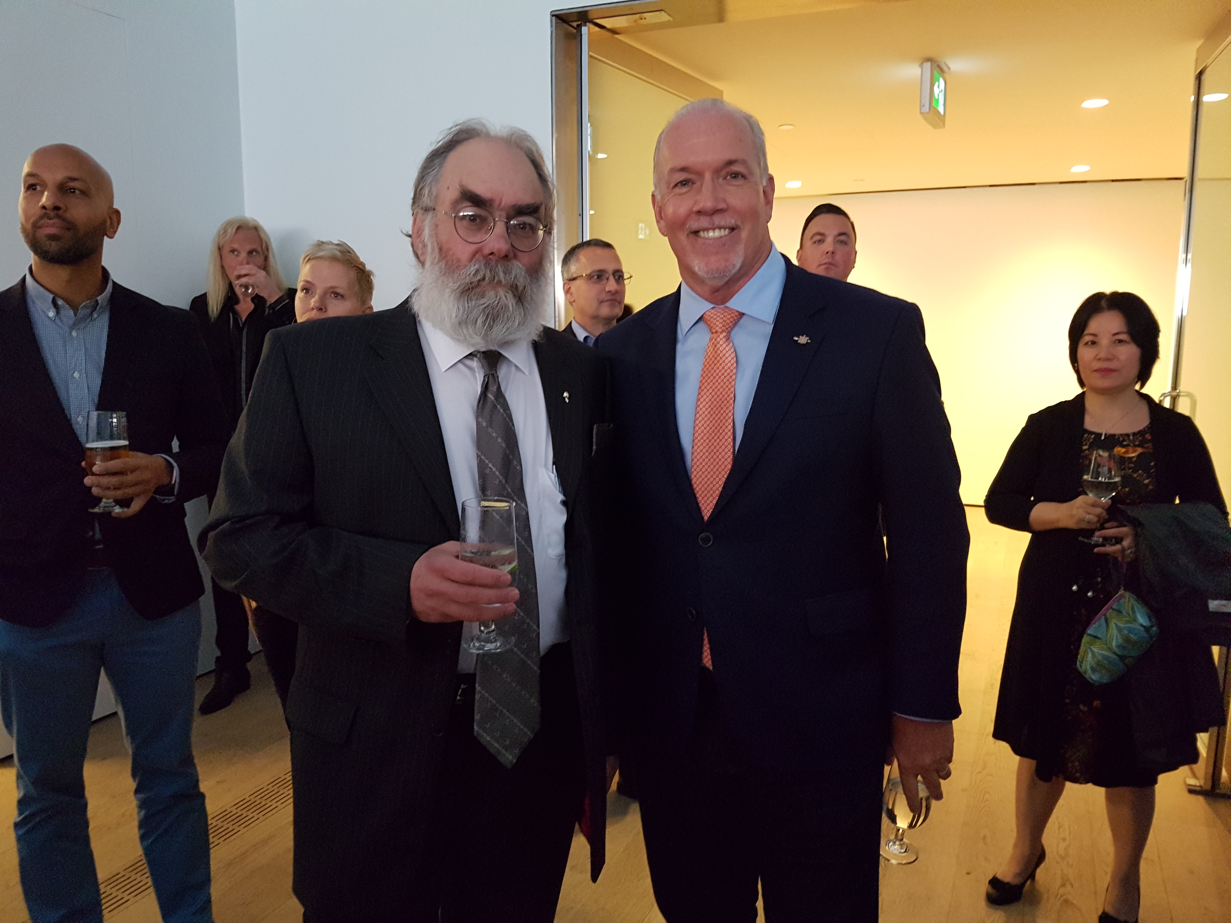 With John Horgan